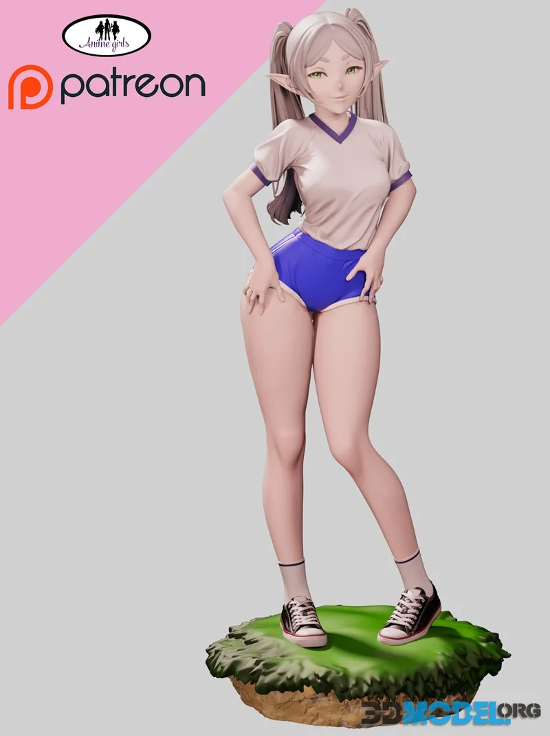 Anime Girls - Frieren v1 – Printable