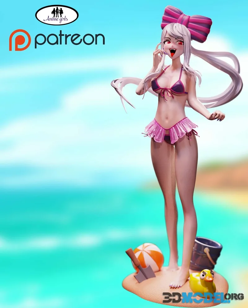 Anime Girls - Shalltear bloodfallen – Printable