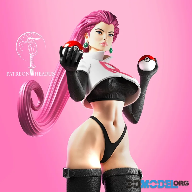 Hearun - Jessie Pokemon – Printable