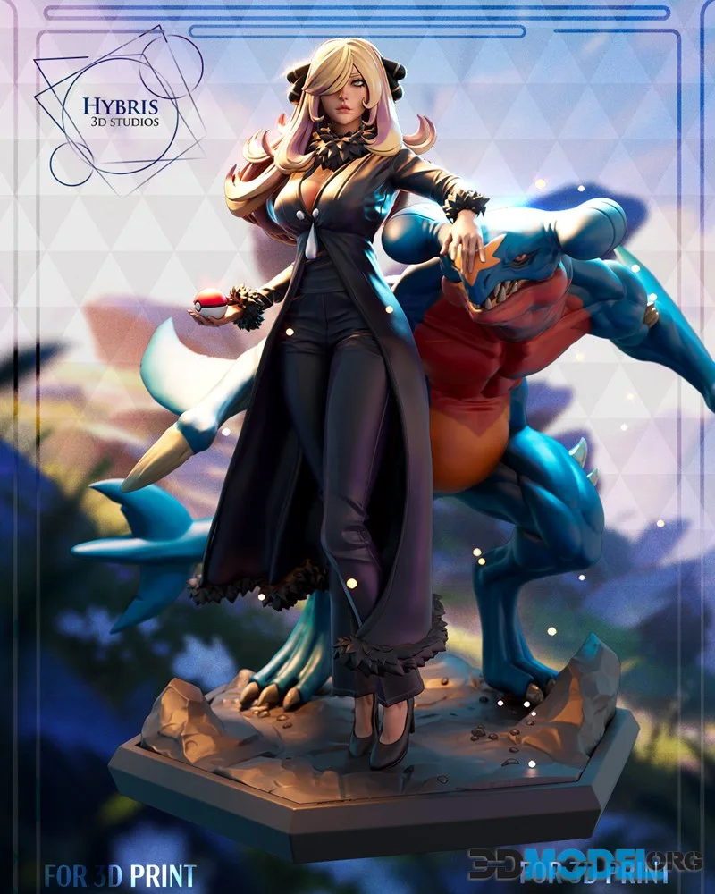 Hybris Studios - Pokémon - Cynthia – Printable