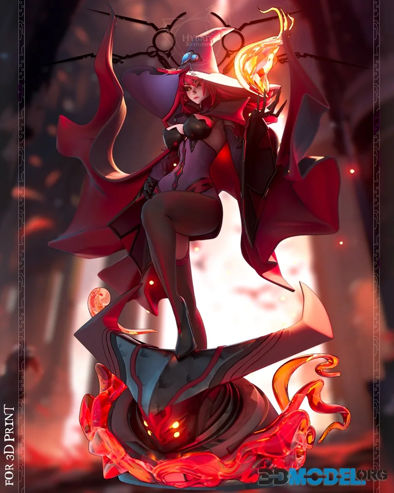 Hybris Studios - Blazblue - Konoe A. Mercury – Printable