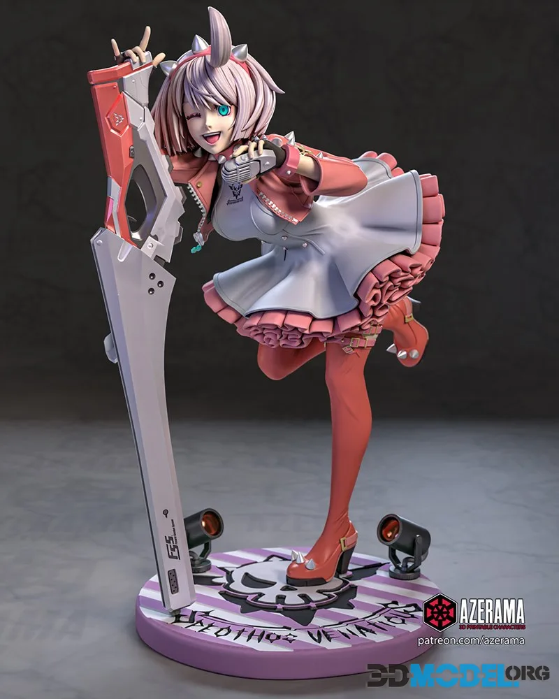 Azerama - Guilty Gear - Elphelt – Printable