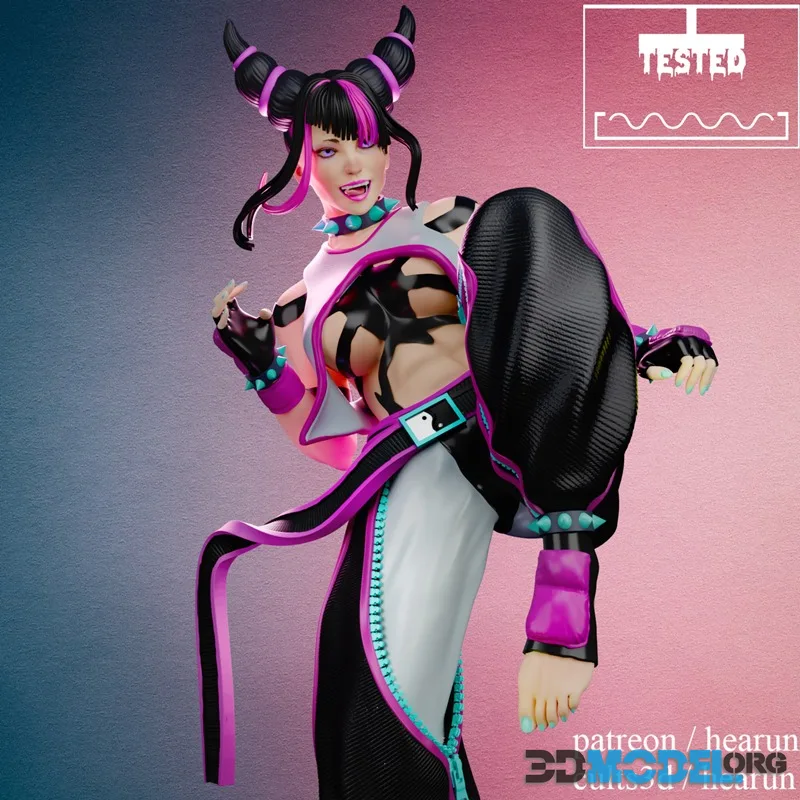 Hearun - Juri Han Street Fighter – Printable