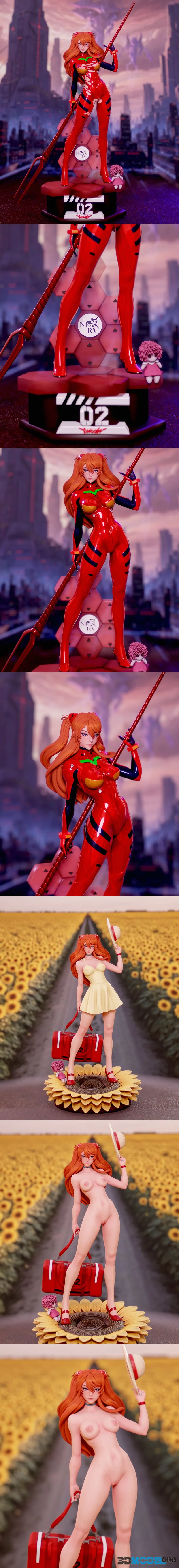 Momoji - Asuka Evangelion – Printable