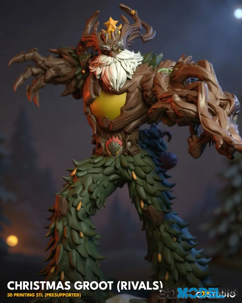 C27 Minis - Groot (Rivals) Christmas – Printable