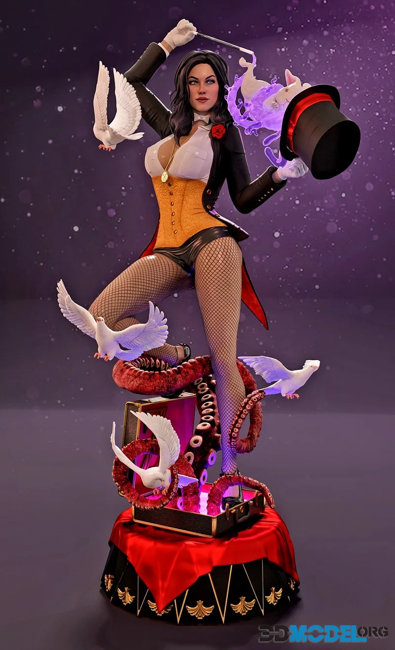 MCM3D - Zatanna – Printable