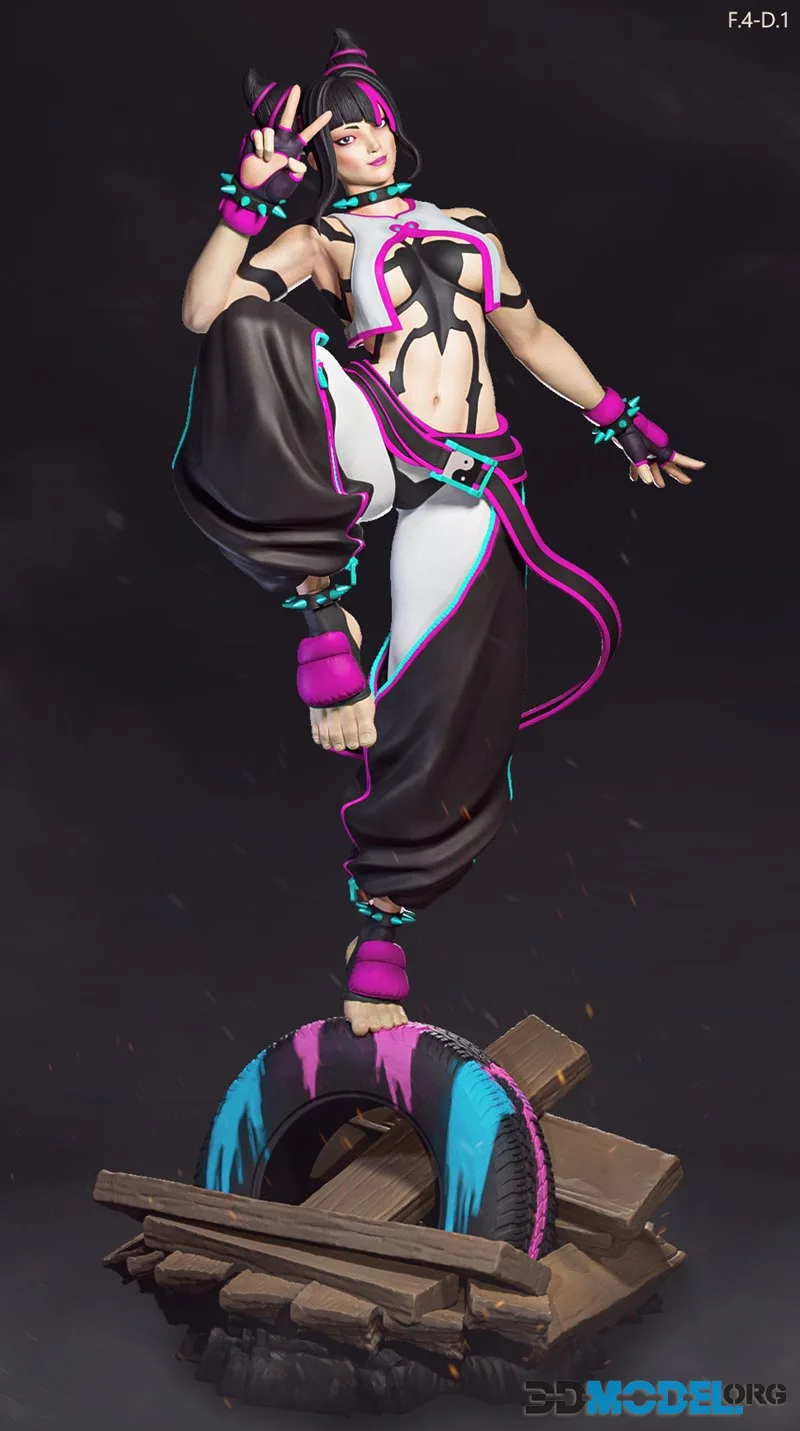 E.S Monster - Juri – Printable