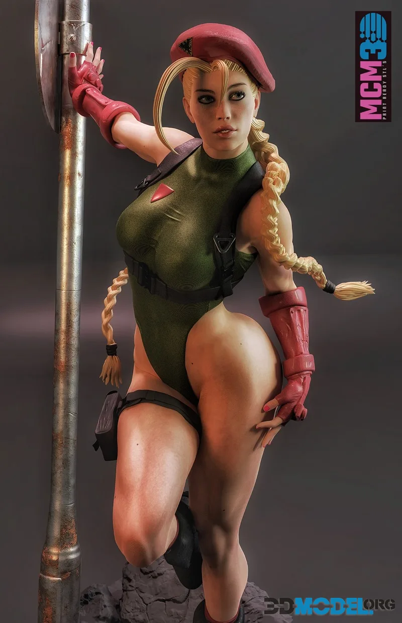 MCM3D - Cammy - Street Fighter – Printable