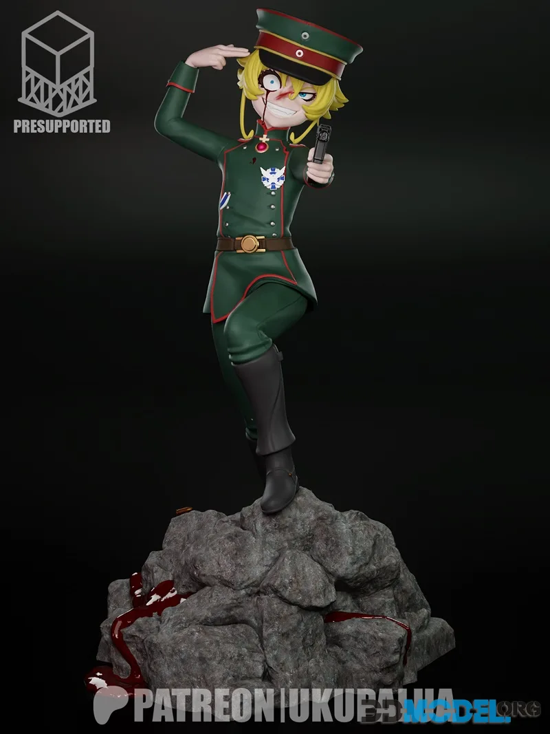 Ukupalua - Youjo Senki - Tanya von Degurechaff – Printable