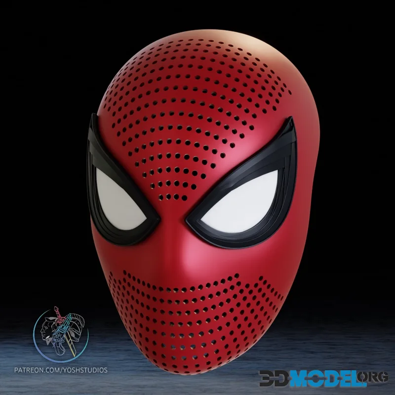 Spiderman 4 Faceshell – Printable