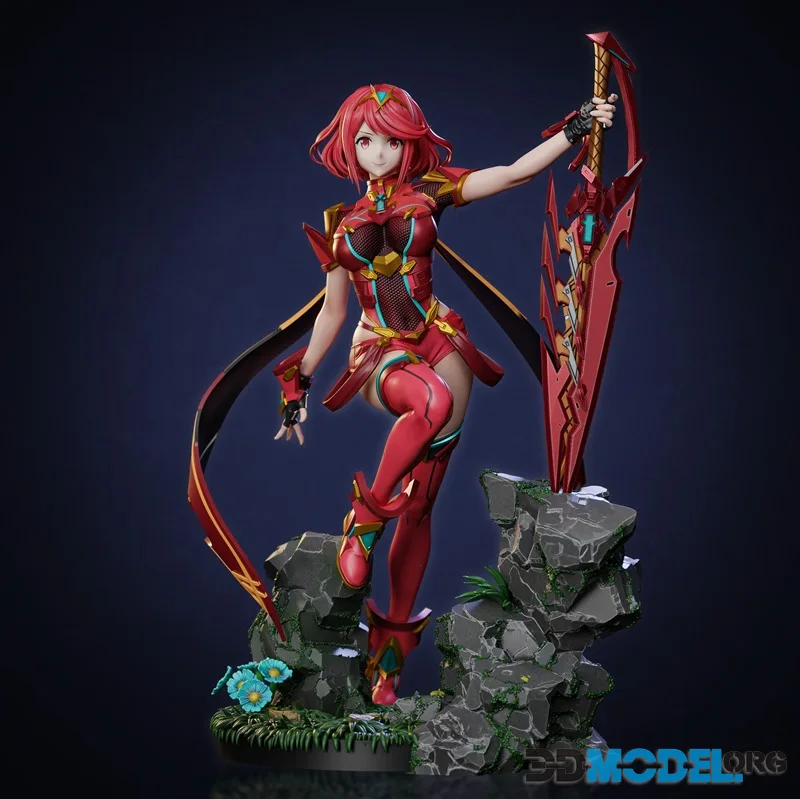 Tenshi Figures - Pyra – Printable