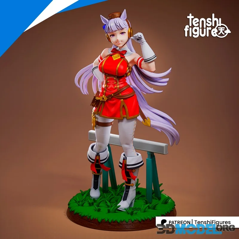 Tenshi Figures - Uma Musume Goldship – Printable