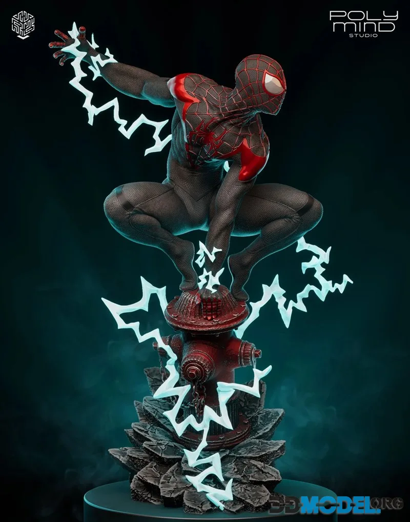 PolyMind Studio - Miles morales – Printable