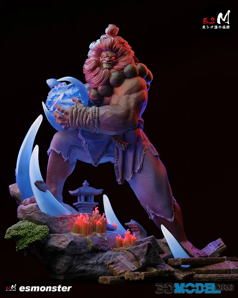E.S Monster - Akuma – Printable