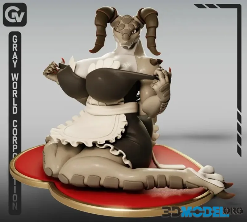 Gray World Corporation - Deathclaw Maid Fallout – Printable