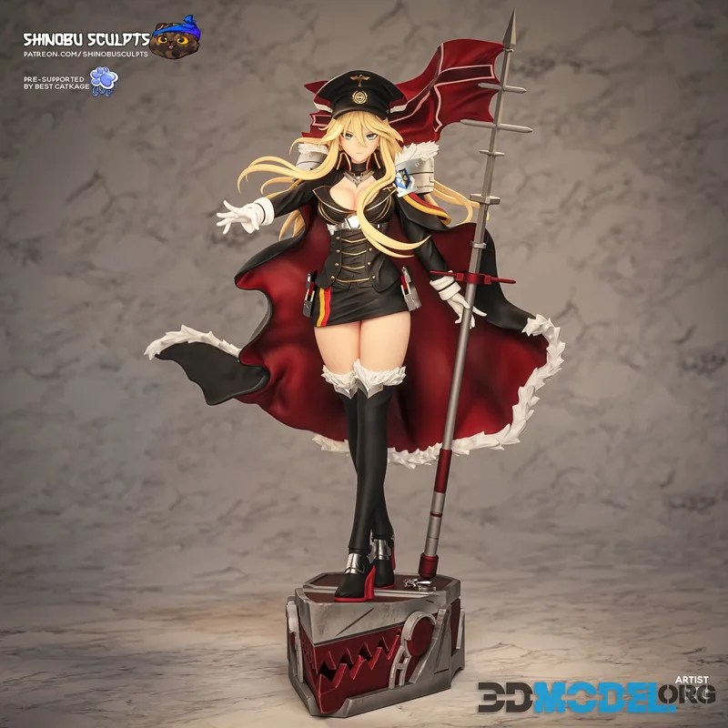Shinobu Sculpts - Bismarck - Azur Lane – Printable