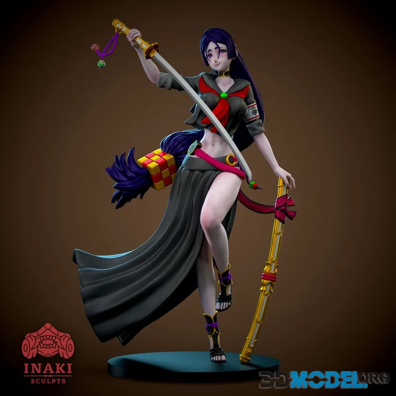 Inaki Sculpts - Minomoto No Raikou – Printable