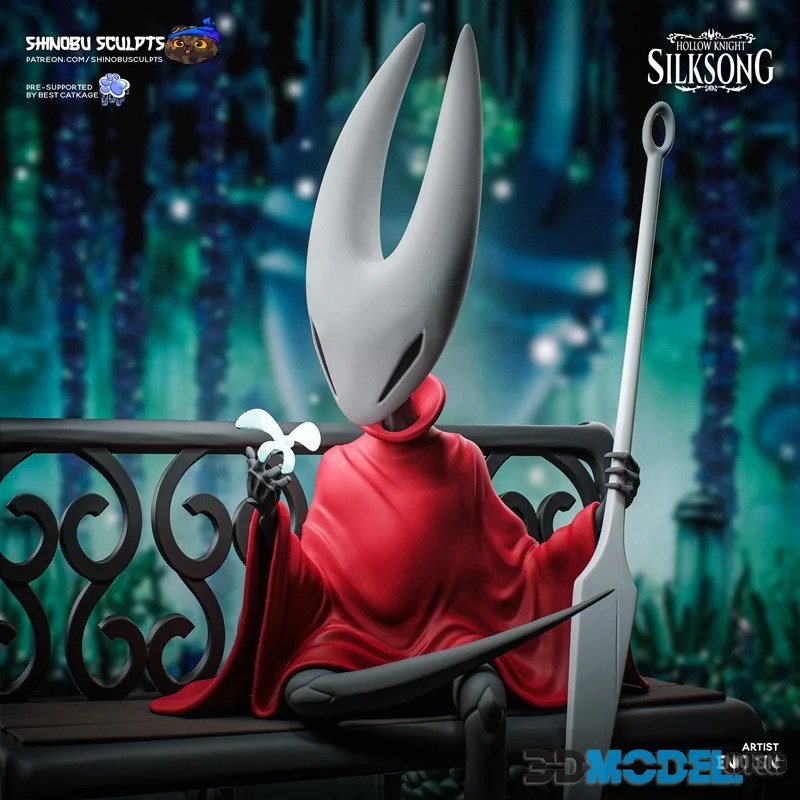 Shinobu Sculpts - Hornet - Hollow Knight Silksong – Printable