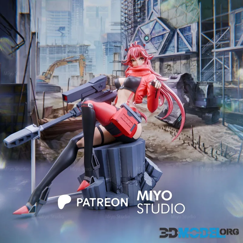 Miyo Studio - Red Hood - Nikke – Printable