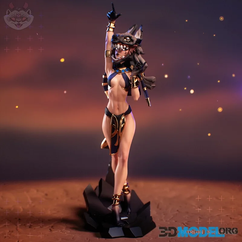 Shercoon3D - Anubis – Printable