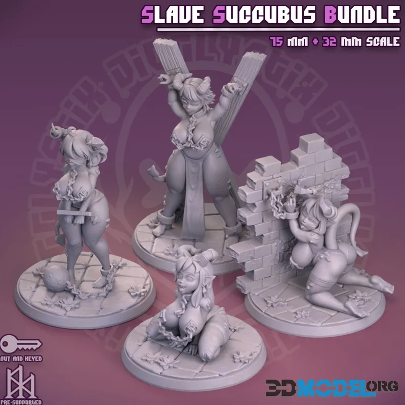 Jigglystix - Slave Succubus Bundle – Printable