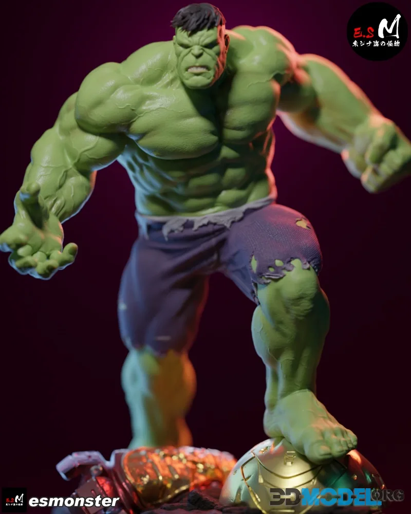 E.S Monster - Hulk – Printable