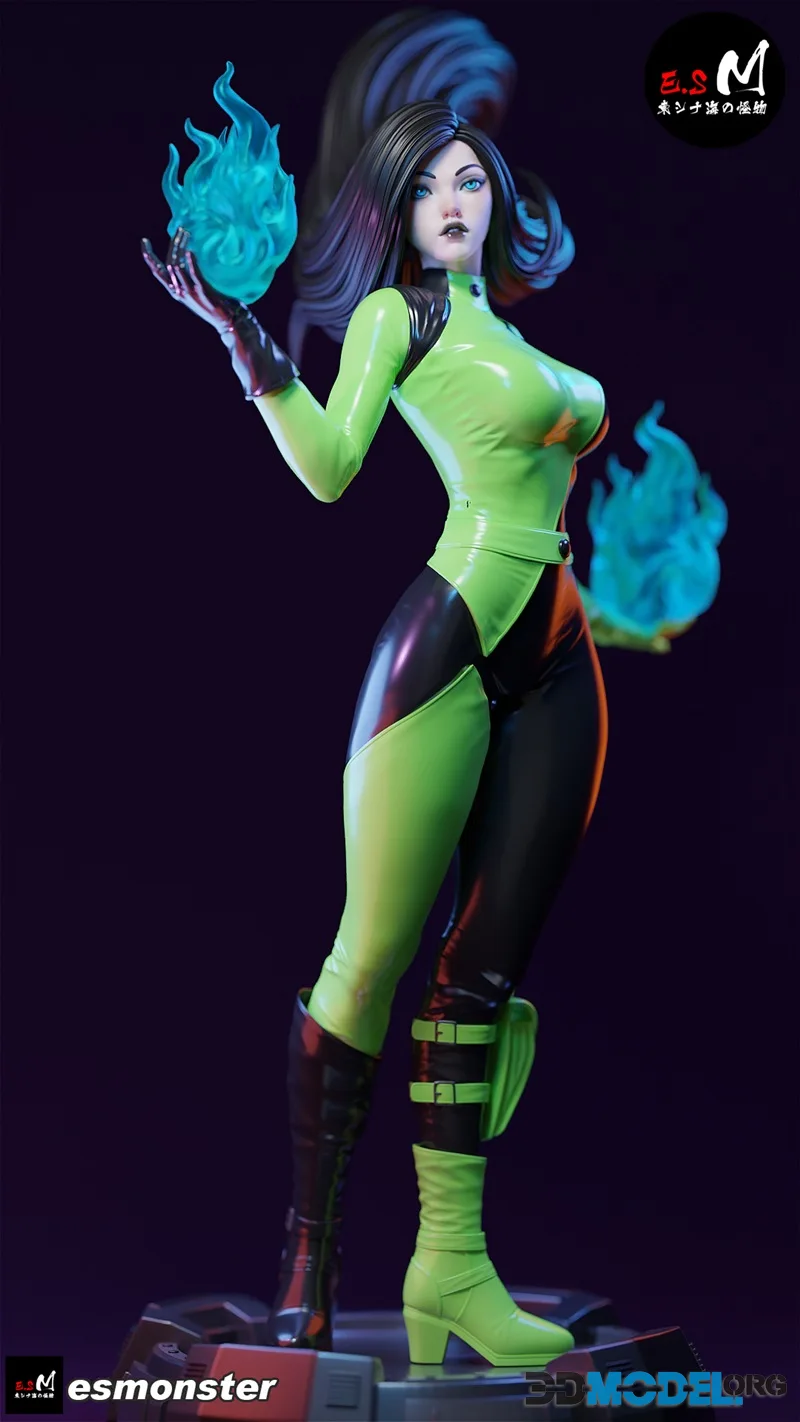 E.S Monster - Shego – Printable