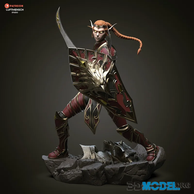 Luftmensch Studio - Lady Liadrin – Printable
