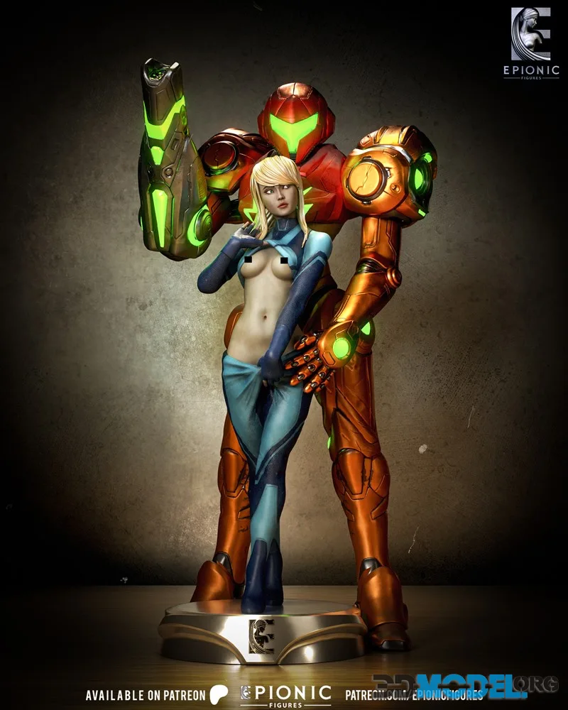 Epionic Figures - Samus Aran – Printable