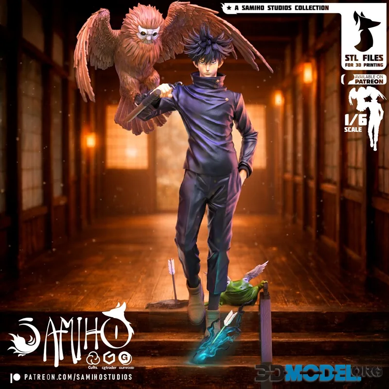 Samiho Studios - Megumi Fushiguro – Printable