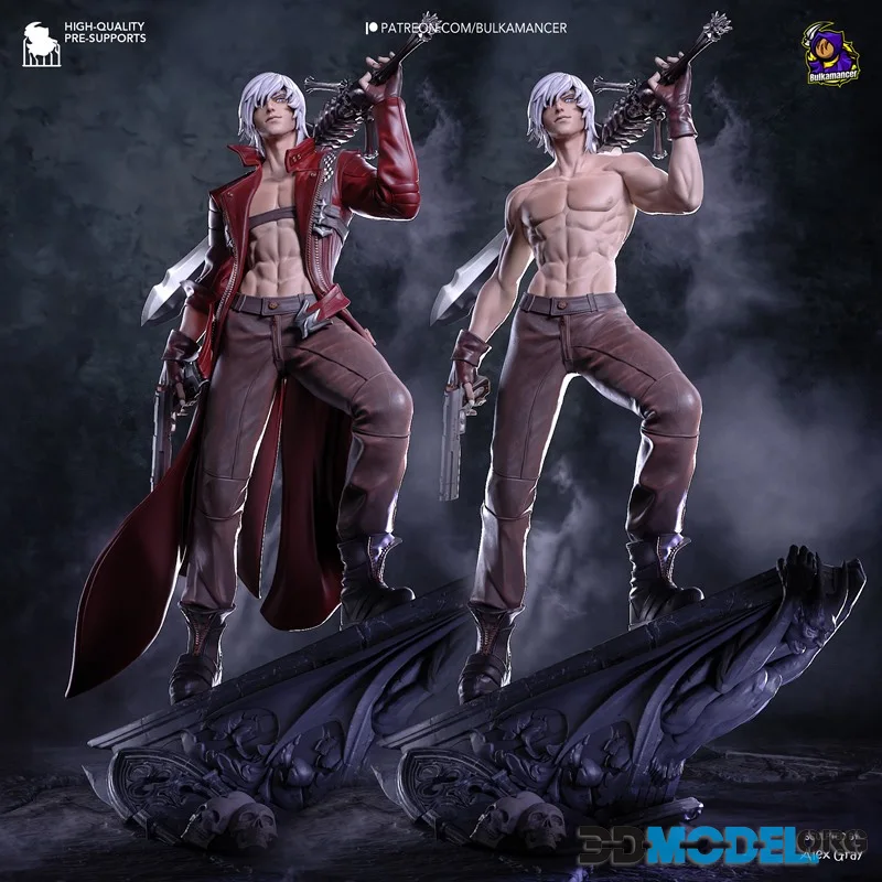 Bulkamancer Sculpts - Dante (Devil May Cry 3) – Printable