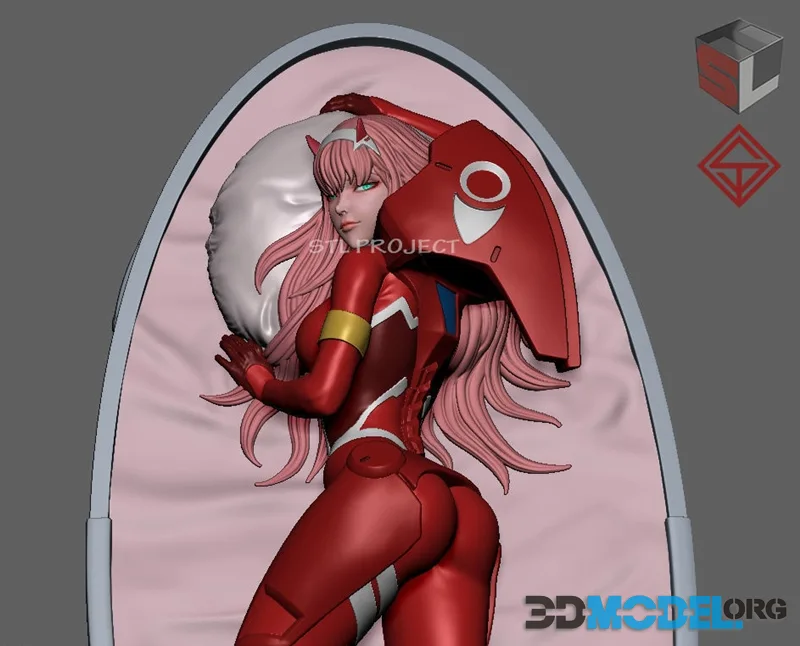 STL Project - Zero 2 Reclining Version – Printable