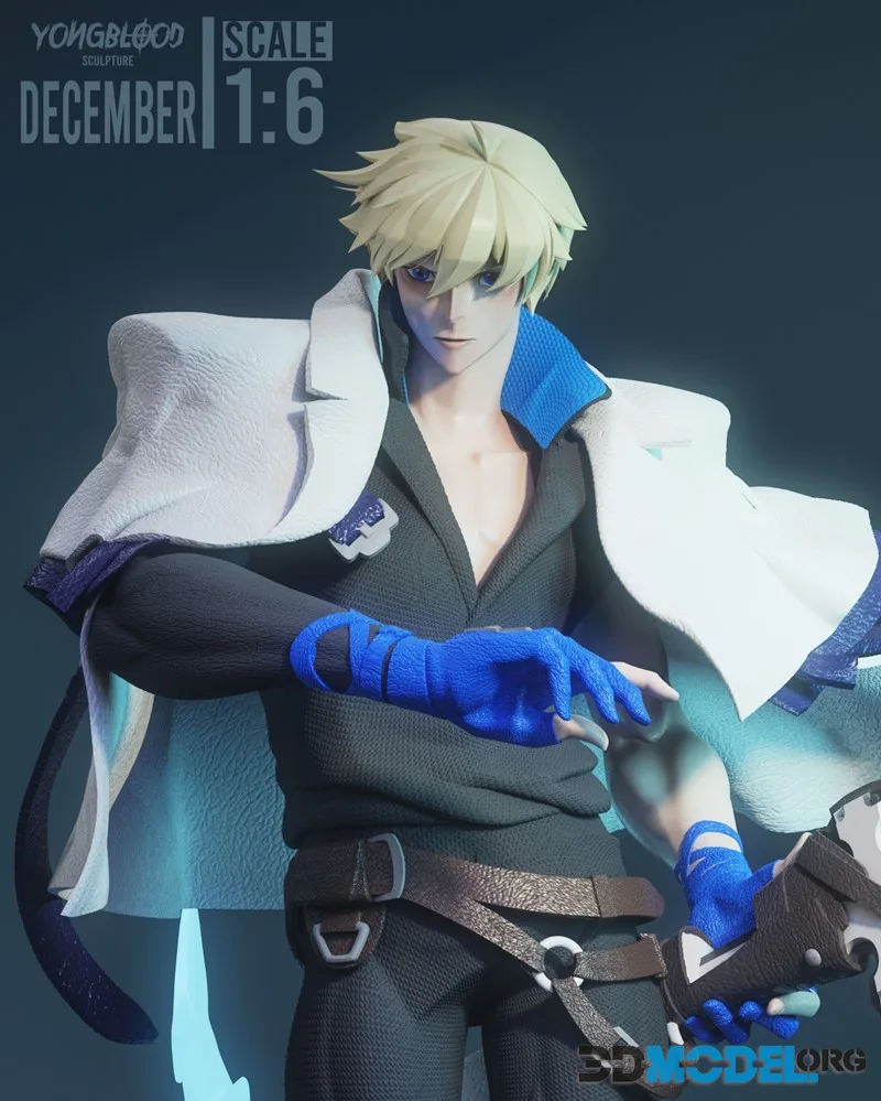 Yongblood Sculpture - Ky Kiske – Printable