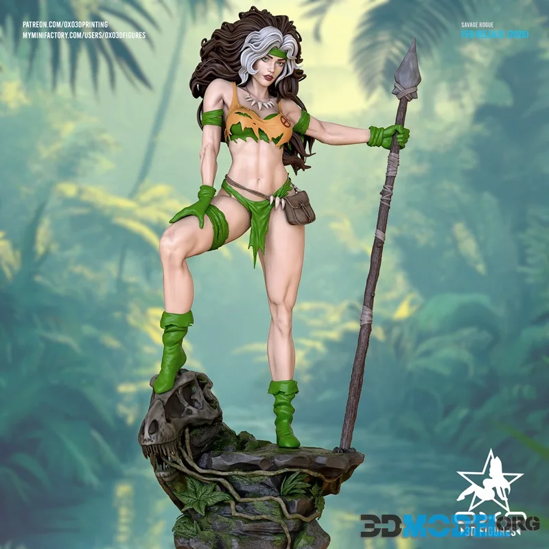 OXO3D Figures - Savage Rogue – Printable