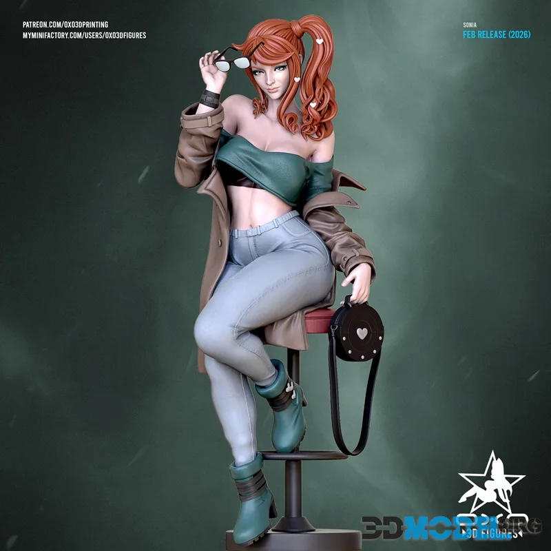 OXO3D Figures - Sonia – Printable