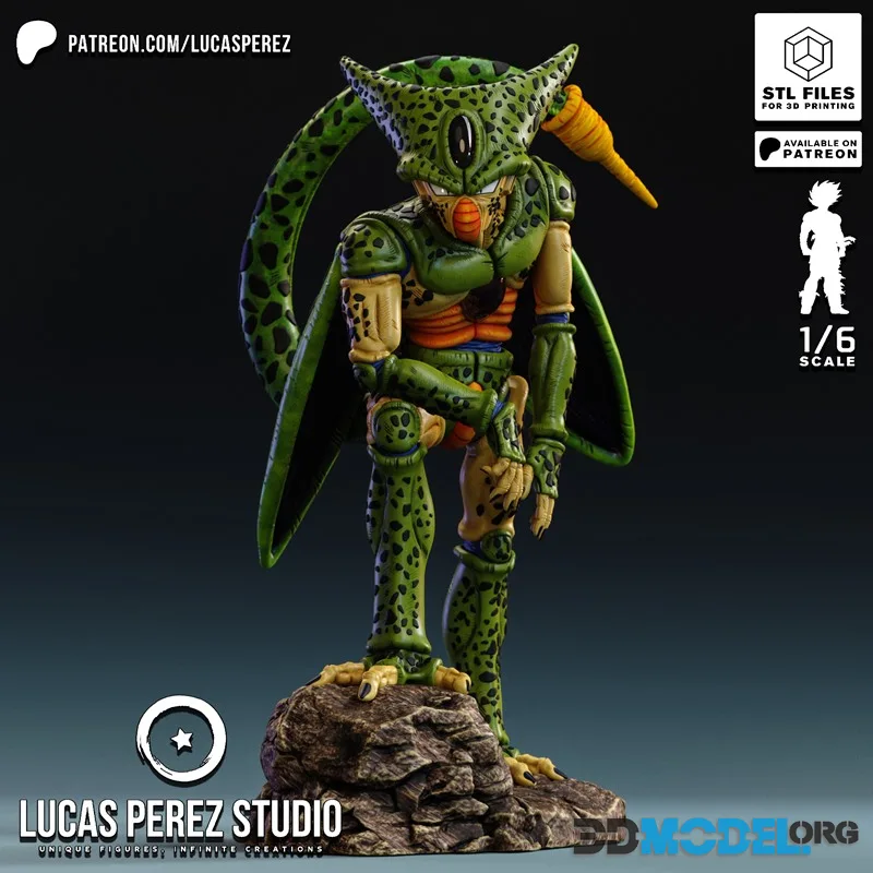Lucas Perez - Cell (Imperfect Form) - Dragon Ball – Printable