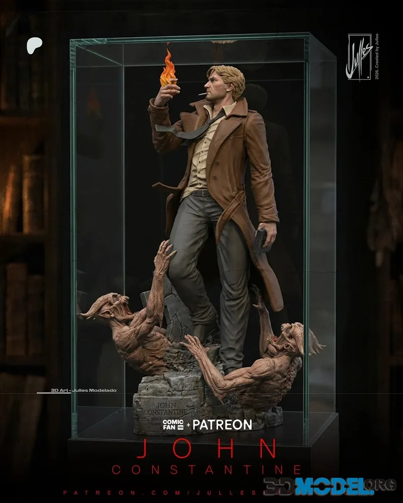 Julles Modelado - John Constantine – Printable