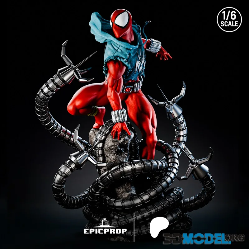 Epic Prop - Scarlet Spider Suit – Printable