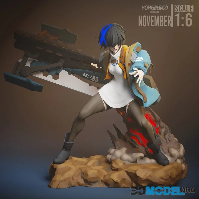 Yongblood Sculpture - Unika – Printable