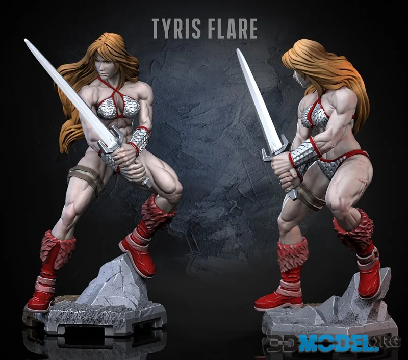 Dragun Studios - Tyris Flare – Printable