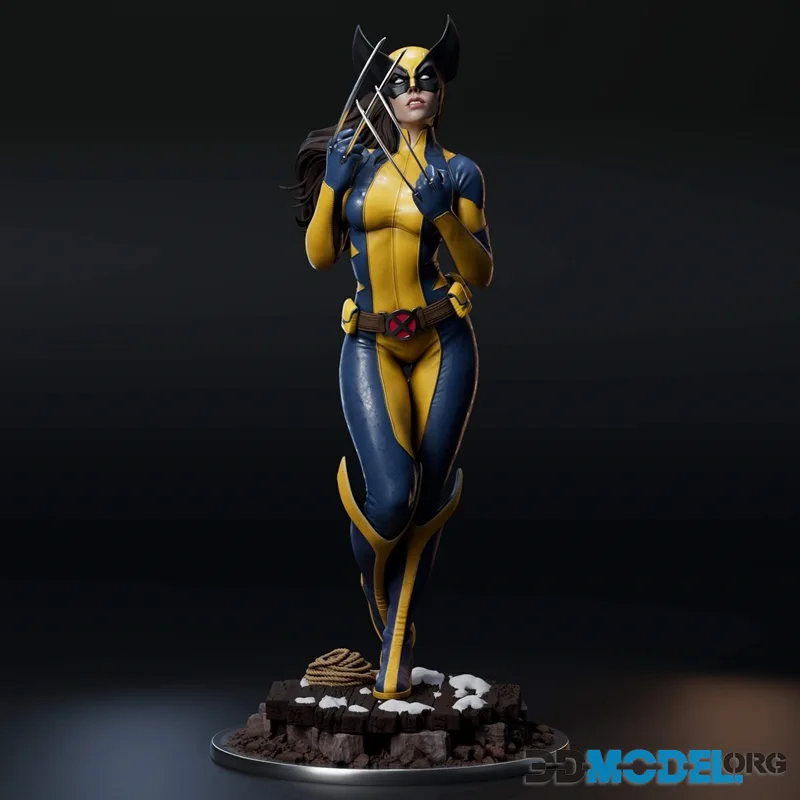 Abe3D - Laura Kinney Wolverine – Printable