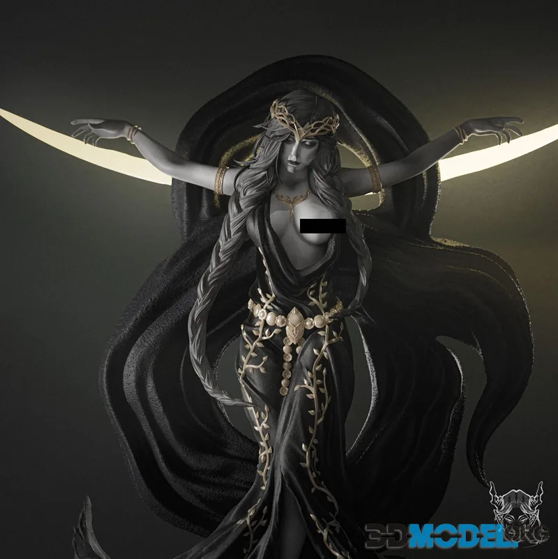 Abe3D - Queen Marika – Printable
