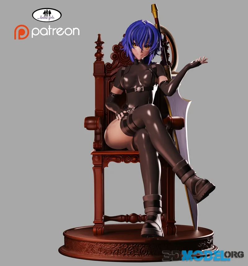 Anime Girls - Xenovia - High School DxD – Printable