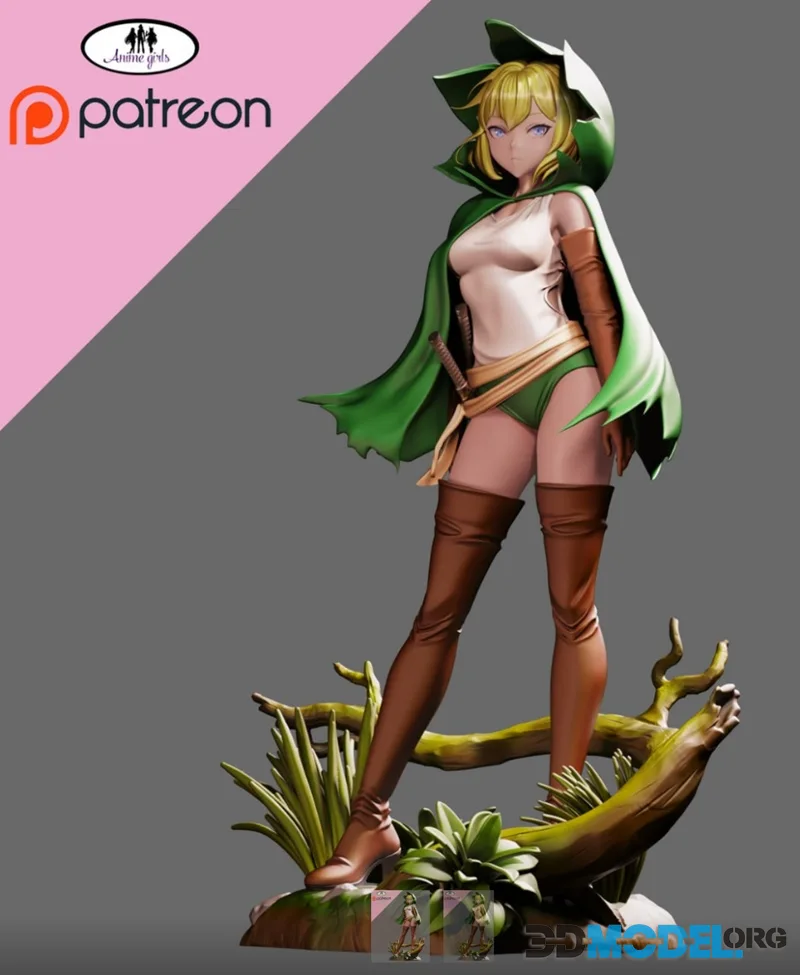 Anime Girls - Ryuu Lion – Printable