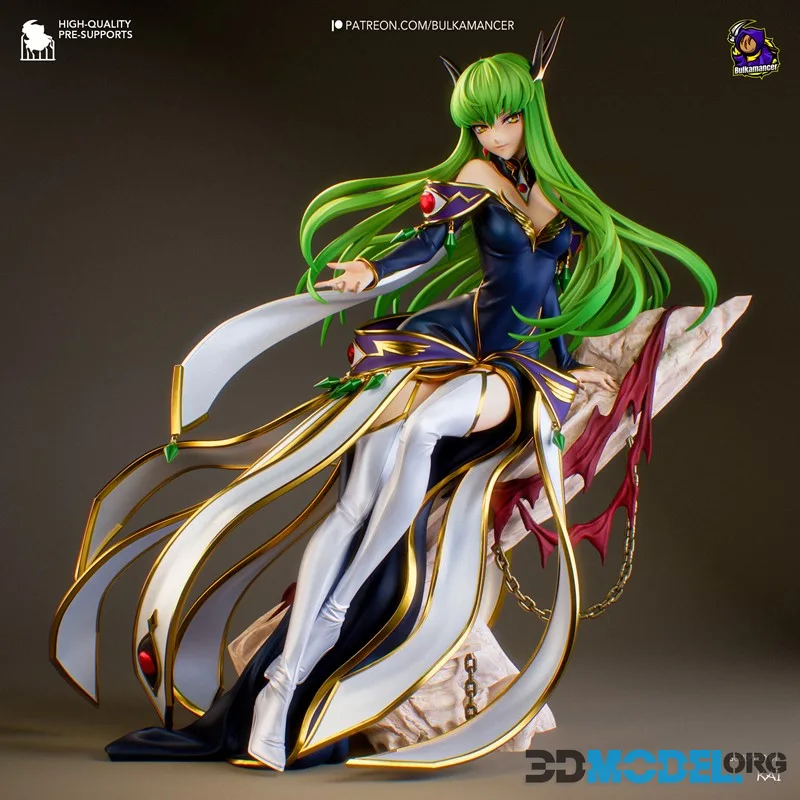 Bulkamancer Sculpts - Empress C.C. - Code Geass – Printable
