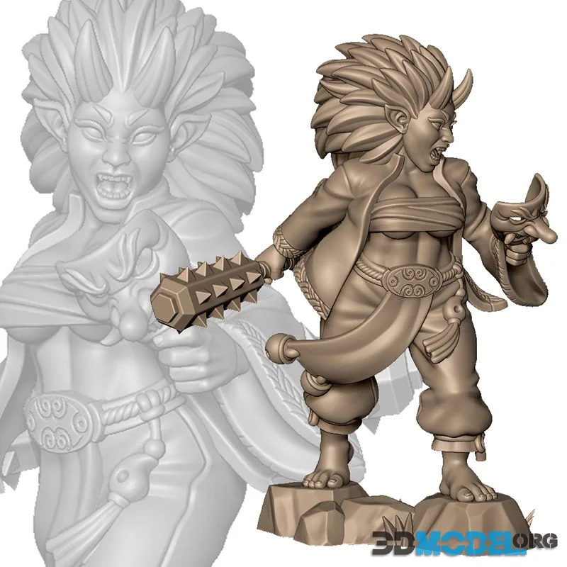 Oni sister B – Printable
