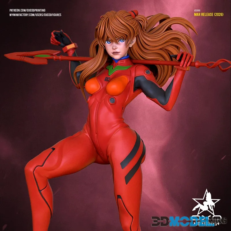 OXO3D Figures - Asuka – Printable