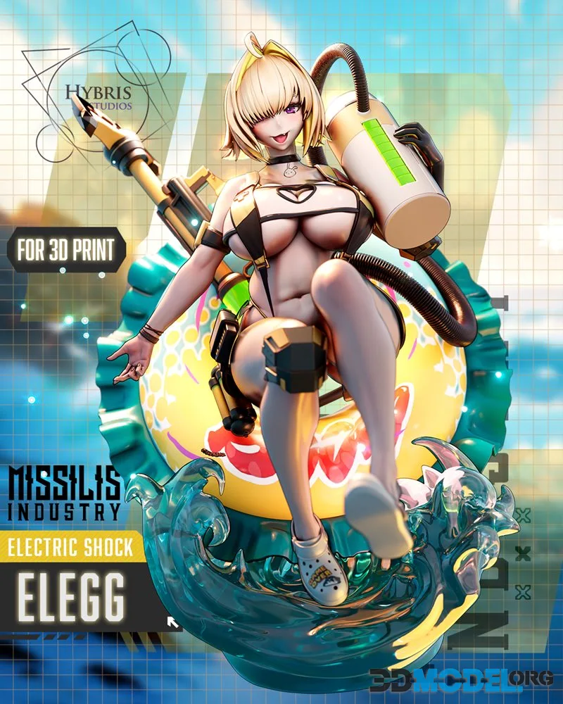 Hybris Studio - Nikke Goddess of Victory - Elegg – Printable