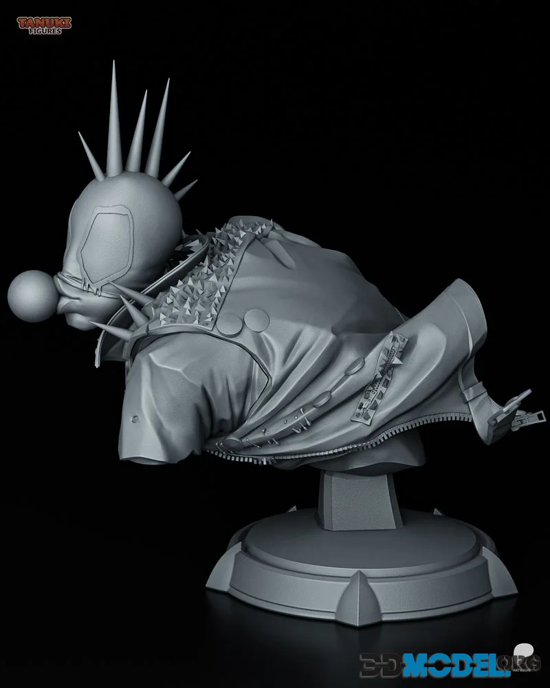 Tanuki Figures - Spider-Punk Bust – Printable