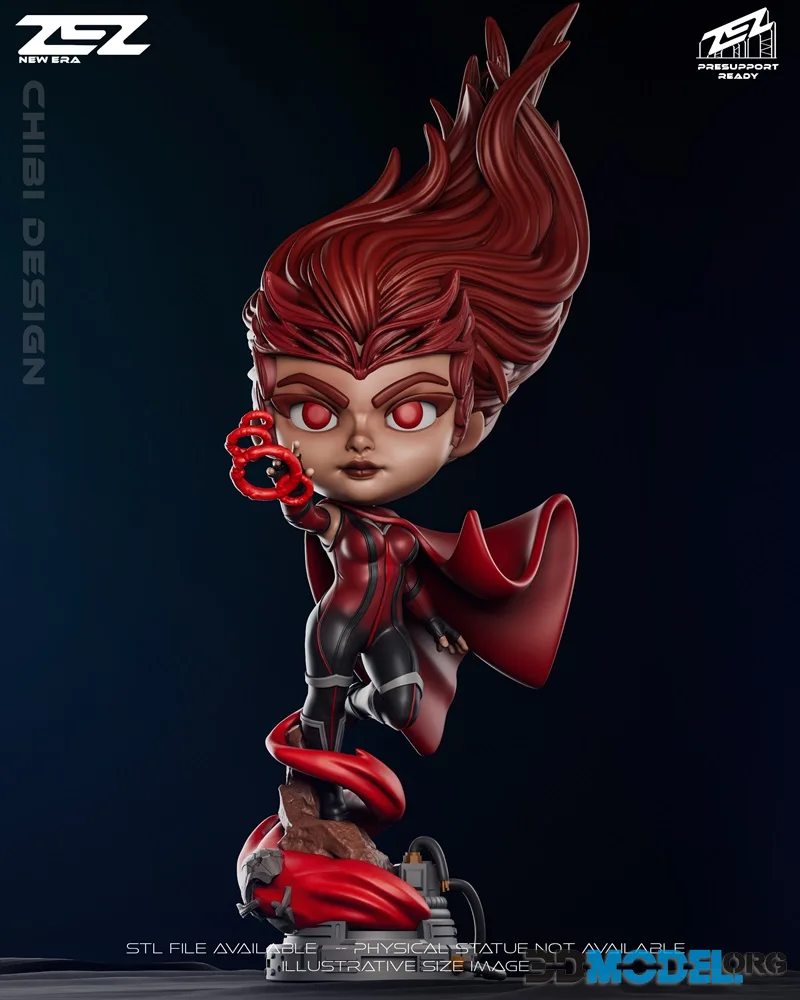 ZEZ Studio - Scarlet Chibi – Printable